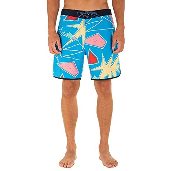 NWT!! Mens Hurley Phantom Morro 18" BoardShorts Swim Shorts Size 30 - Picture 1 of 6